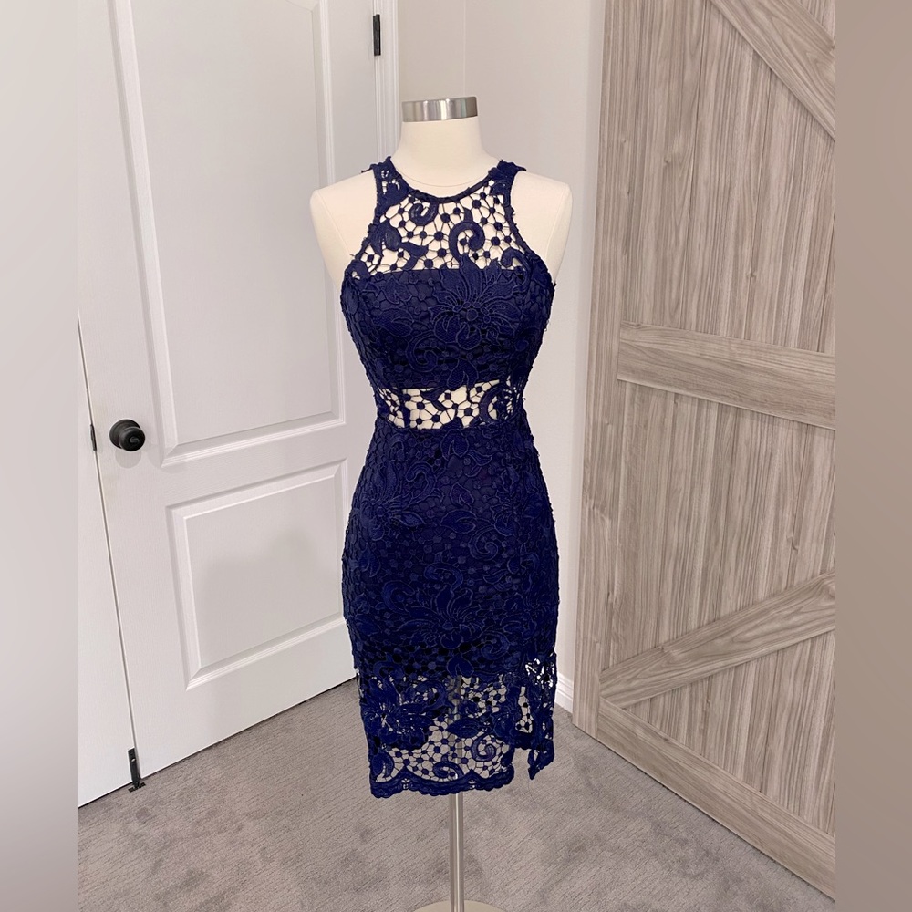 Navy Blue Dress